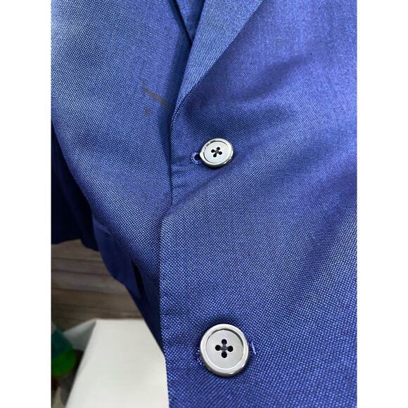 Vintage Brooks Brothers Blazer Mens Xl Blue 100% Coat Jacket Made In USA - Picture 13 of 14